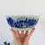 Blue Vintage Victoria Ware Ironstone Flow Blue Bowl or Butter/Pudding Mold For Sale - Image 8 of 9