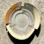 This late 20th-century Boho studio pottery plate features a unique slab-built design that highlights its handcrafted...