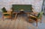 Mid-Century Czech Living Room Set in Beech, 1960s, Set of 3 For Sale - Image 11 of 18