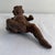 Brown Antique Baroque Carved Wooden Cherub or Angel For Sale - Image 8 of 11