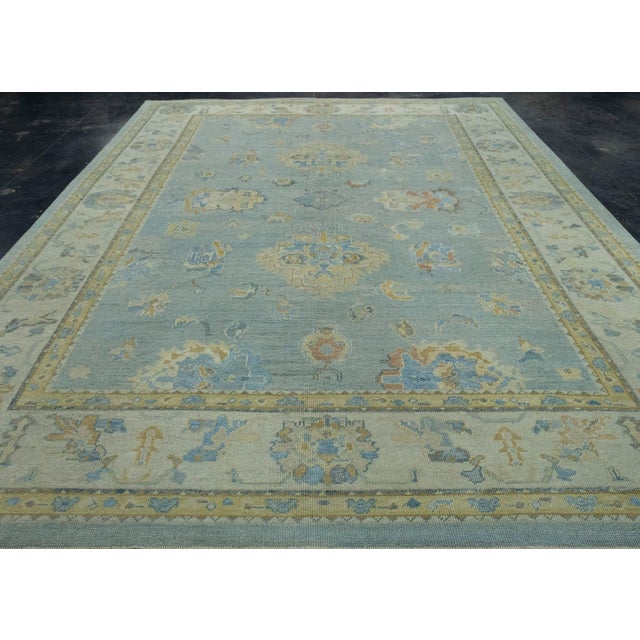 Turkish Oushak Rug 10' x 13'8" #18597 Explore a curated collection of hallway runners, wool rugs, and handmade...