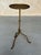 2020s Spanish Gilt Iron Drinks Table With Pointed Stem and Tripod Base, 1950s For Sale - Image 5 of 10
