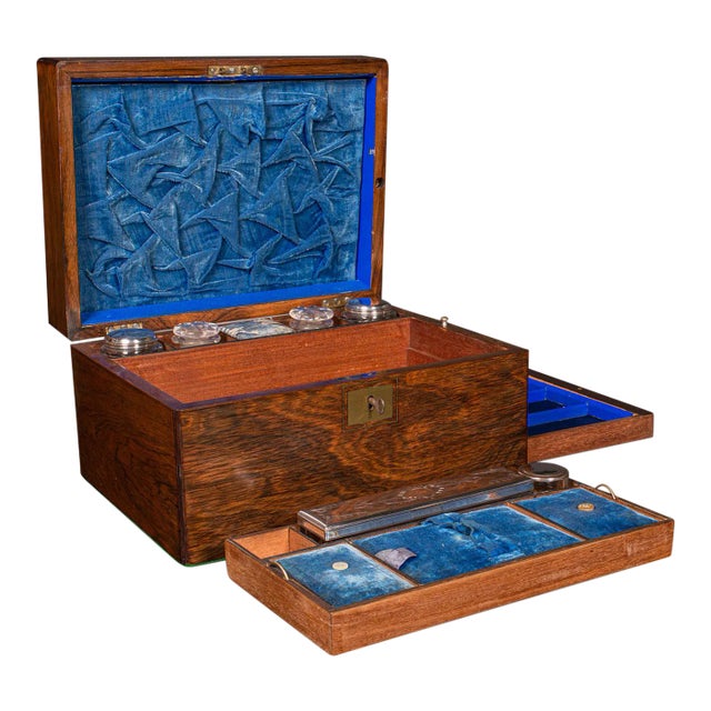 1820's Regency Antique Vanity Case For Sale