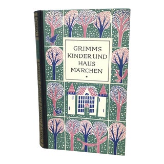 Vintage 1962 Grimm's Fairy Tales Hardcover Vol 1 German Version Book For Sale