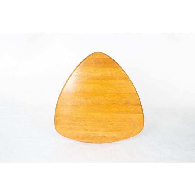 Mid-Century Modern Oak Coffee Table, 1950s For Sale - Image 3 of 9