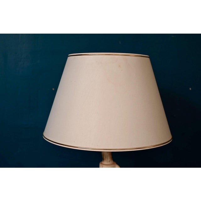 Mid-Century Sculptural Totem Lamp in Plaster, 1960s For Sale - Image 12 of 18