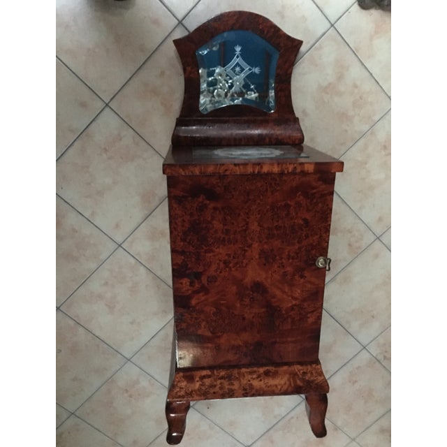 Vintage Birch Cabinet, 1920s For Sale - Image 9 of 18