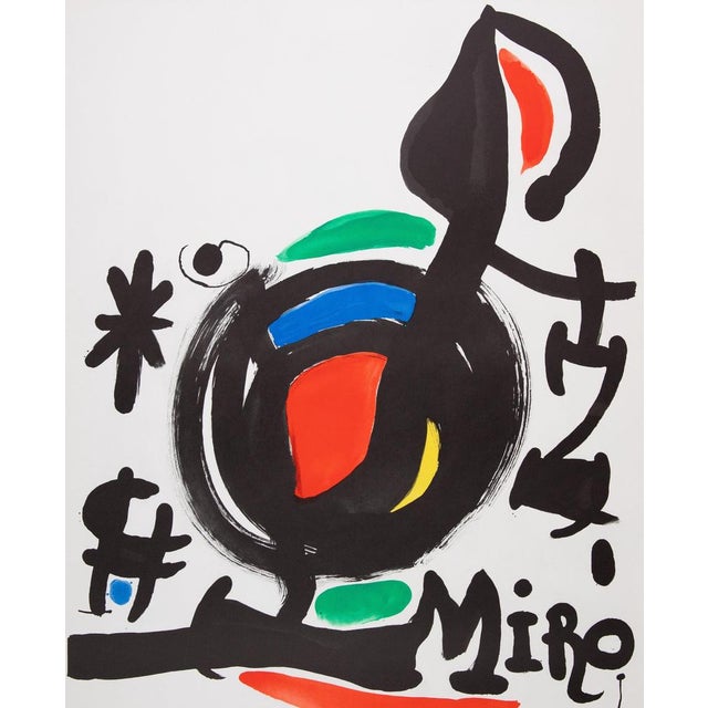 Joan Miró (1893-1983) The Essences of the Earth Original color lithograph Signed in the plate On wove paper, 58 x 67 cm...