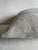 Belgian Linen and Wool Oversize Pillow Cover in Oatmeal and Coal With Insert For Sale - Image 4 of 6