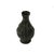 Asian Oriental Small Round Metallic Brown Snake Motif Ceramic Art Vase For Sale - Image 3 of 6