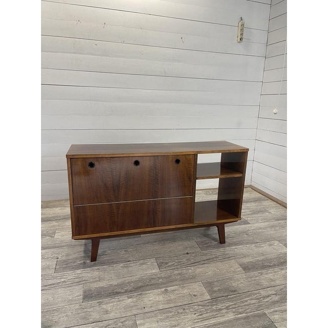 A-420 writing desk and a- 422 showcase/bar dims; h= 75 cm w= 120 cm d= 36 cm a- 421 vintage sideboard opens both sides...