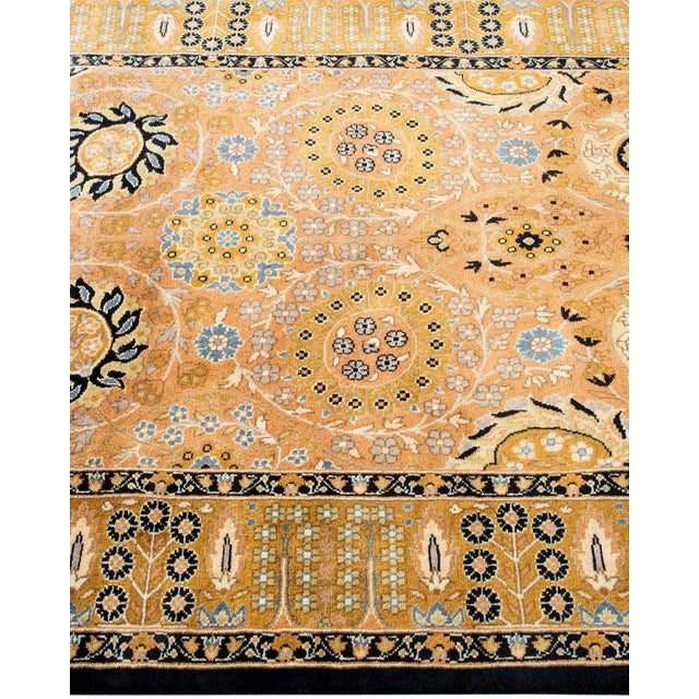 Solo Rugs Mogul, One-of-a-Kind Hand-Knotted Area Rug - Brown, 3' 1" x 8' 5" For Sale - Image 4 of 8
