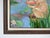Dark Pink 1980s Carver Figurative Tropical Landscape Oil on Canvas Painting, Framed For Sale - Image 8 of 12