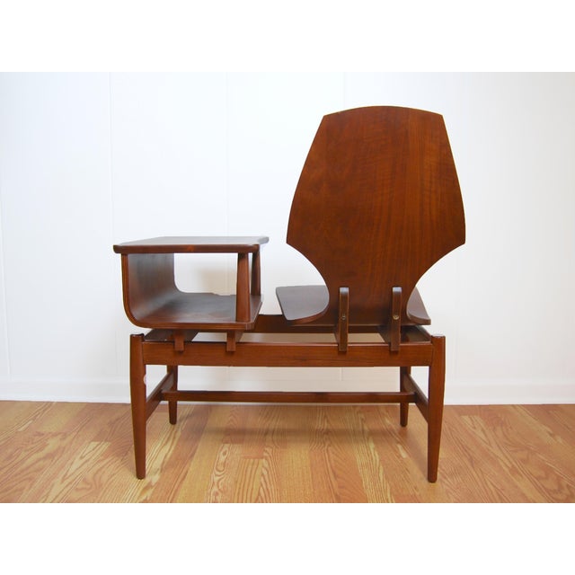 Mid-Century Plycraft Bentwood Gossip Bench | Chairish