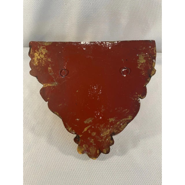 1970s Jaru Decorative Gilded Wall Jardiniere Planter Bracket For Sale - Image 11 of 12