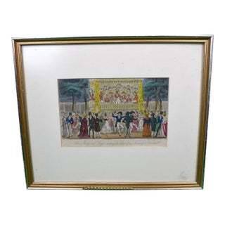 Mid 20th Century Tom Jerry and Logic: Making the Most of an Evening at Vauxhall Reproduction Print For Sale