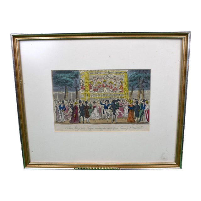 Mid 20th Century Tom Jerry and Logic: Making the Most of an Evening at Vauxhall Reproduction Print For Sale