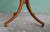 Vintage MCM Bombay Company Round Mahogany Pedestal Accent Table For Sale In Dallas - Image 6 of 6