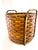 Vintage Handwoven Split Bamboo Gathering Basket With Bentwood Handles For Sale In Little Rock - Image 6 of 9