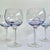 A striking set of four vintage balloon wine glasses from Artland’s sought-after “Helios” collection, featuring a vibrant...