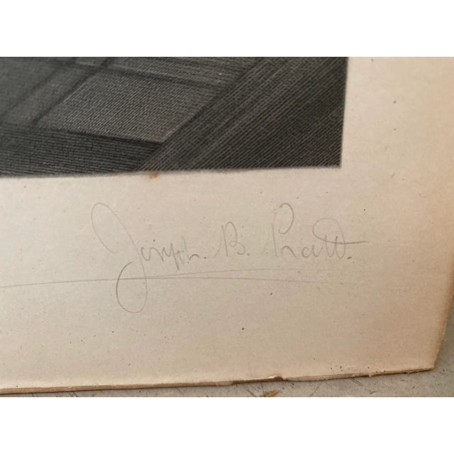 Black 19th Century Original Cat Engravings by Joseph Pratt, Framed - a Pair For Sale - Image 8 of 13