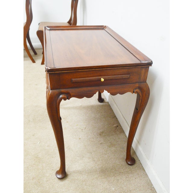 Henkel Harris Henkel Harris Mahogany Side Tea Table For Sale - Image 4 of 14