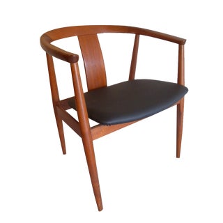 Armchair in Light Teak from Tove & Edvard Kindt Larsen, Denmark, 1960s For Sale