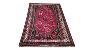 Vintage Persian Hand Made Knotted Rug - 5x8