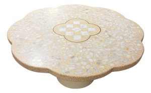 Vintage Attributed to Harvey Probber Terrazzo and Marble Mosaic Coffee Table Mid Century