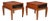 John Keal, Occasional Tables, Mahogany, Brass, United States, 1950s For Sale