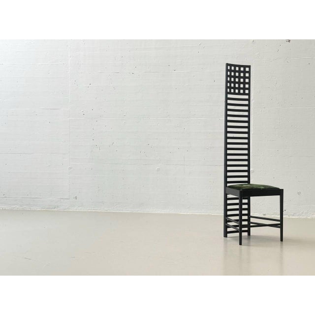 Cassina Hill House 1 Model Chair by Charles Rennie Mackintosh for Cassina For Sale - Image 4 of 16