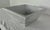 1940s Mid 20th Century Italian Marble Sink in Square Organic Modern Style For Sale - Image 5 of 13