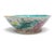 Chinese Chinese Nyonya Ware Famille Rose Porcelain Turquoise Flower Scallop Rim Bowl For Sale - Image 3 of 9