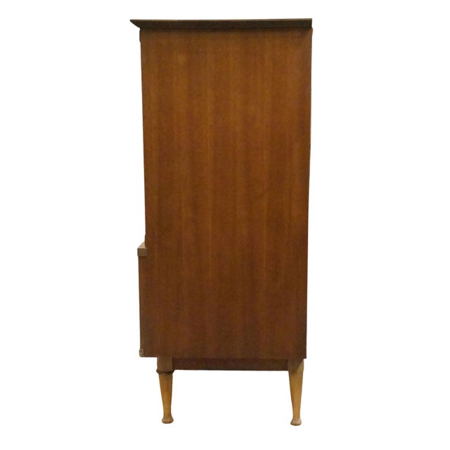 Ballman Cummings Solid Hard Rock Maple Colonial Early American 36" Chest of Drawers For Sale - Image 10 of 13