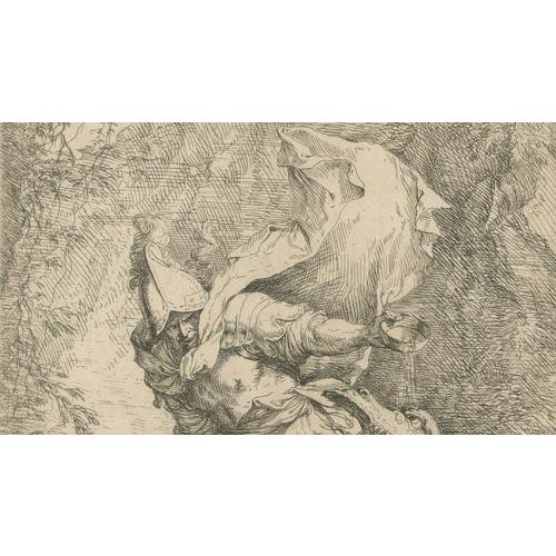 Salvator Rosa, Jason and the Dragon, 1663, Etching on Paper For Sale - Image 6 of 9
