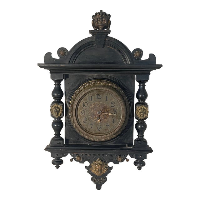 Antique Flemish/Ditch Wall Clock For Sale