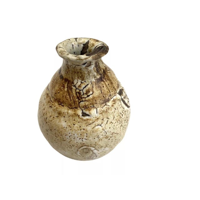 Mid Century Modern Ceramic Pottery Weed Pot Vintage Retro 1960s For Sale - Image 4 of 6