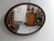 Antique Oval Mahogany Mirror, 1890s For Sale - Image 5 of 9