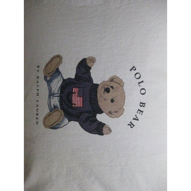 Ralph Lauren Polo Bear Pillow Case Chairish