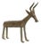 Vintage African Bronze Antelope For Sale