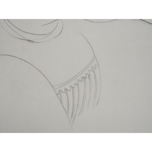 Mily Possoz, The Butterfly, Original Signed Engraving For Sale - Image 8 of 10