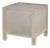 Modern Frosted Resin Low Side Table For Sale