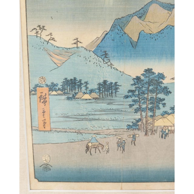 Japanese Woodblock Print by Utagawa Hiroshige For Sale In New York - Image 6 of 11