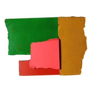 Contemporary Abstract Aerosol on Assembled Masonite (Isorel) "Untitled 145" by Andre Debono For Sale