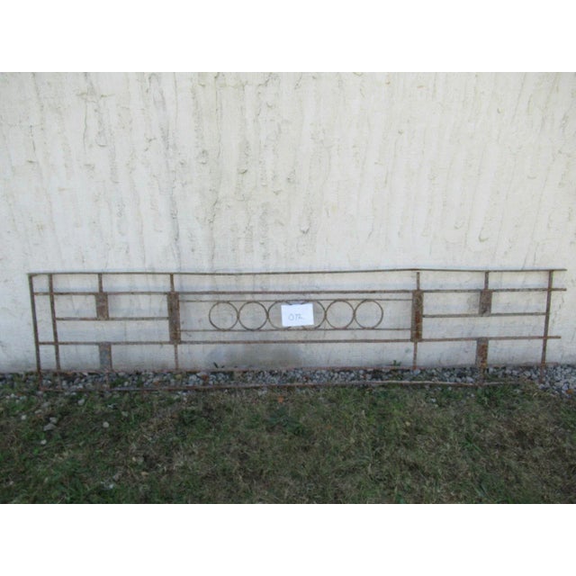 Wonderful piece of Architecture. Heavy, tight and sturdy, piece does show signs of age related wear including rust,...