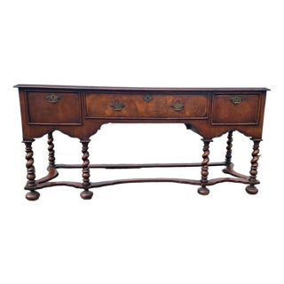 Antique Sideboard William and Mary Style C. 1860 For Sale