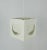 A 1960s Finnish square pendant light featuring cut out shapes. This piece is attributed to the mentioned designer/maker....