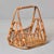 Mid-Century Italian Albini-Style Bamboo Magazine Basket For Sale - Image 11 of 11