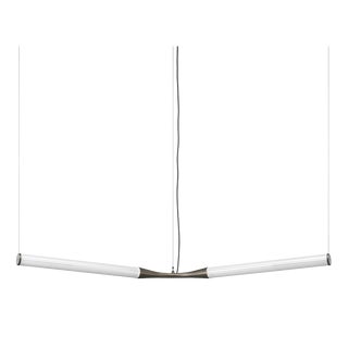 Small Ypsilon S-Shaped Glass Suspension Lamp by Lorenza Bozzoli For Sale