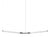 Small Ypsilon S-Shaped Glass Suspension Lamp by Lorenza Bozzoli For Sale